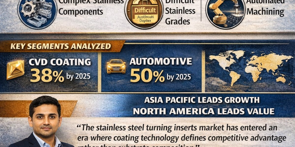 Stainless Steel Turning Inserts Market to Reach USD 2.5 Billion by 2036