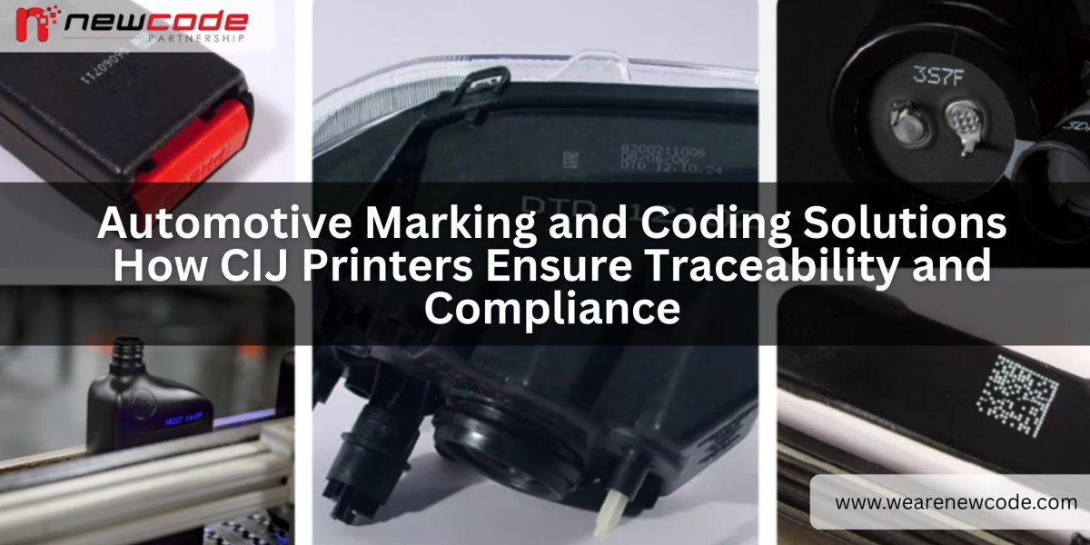 Automotive Marking and Coding Solutions: How CIJ Printers Ensure Traceability and Compliance