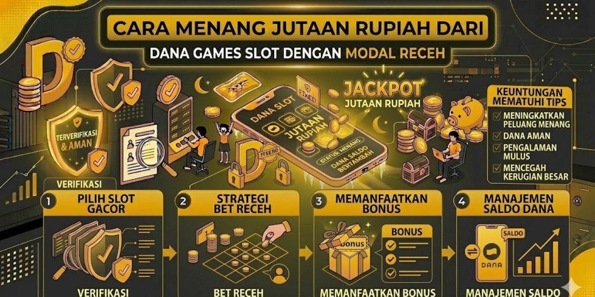 Cara Menang Jutaan Rupiah dari Dana Games Slot dengan Modal Receh