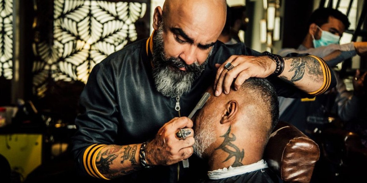 Sustainable Ash Recycling: Men Salon Using Burned Tobacco For Hair Dye